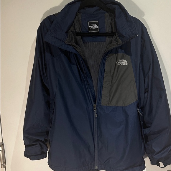 The North Face Other - The North Face Men's Navy and Gray Windbreaker